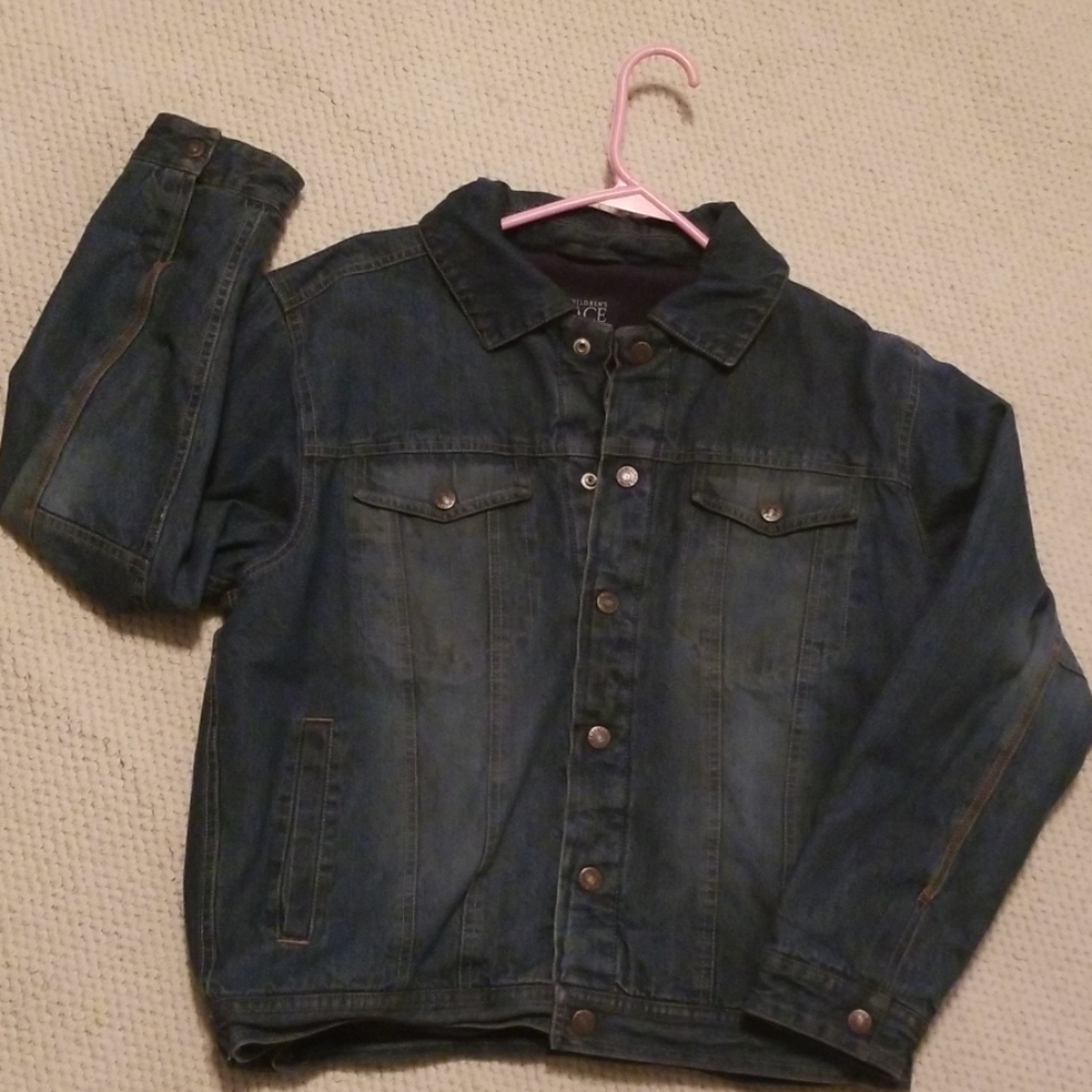 Childrens Place Denim Lined Jean Jacket